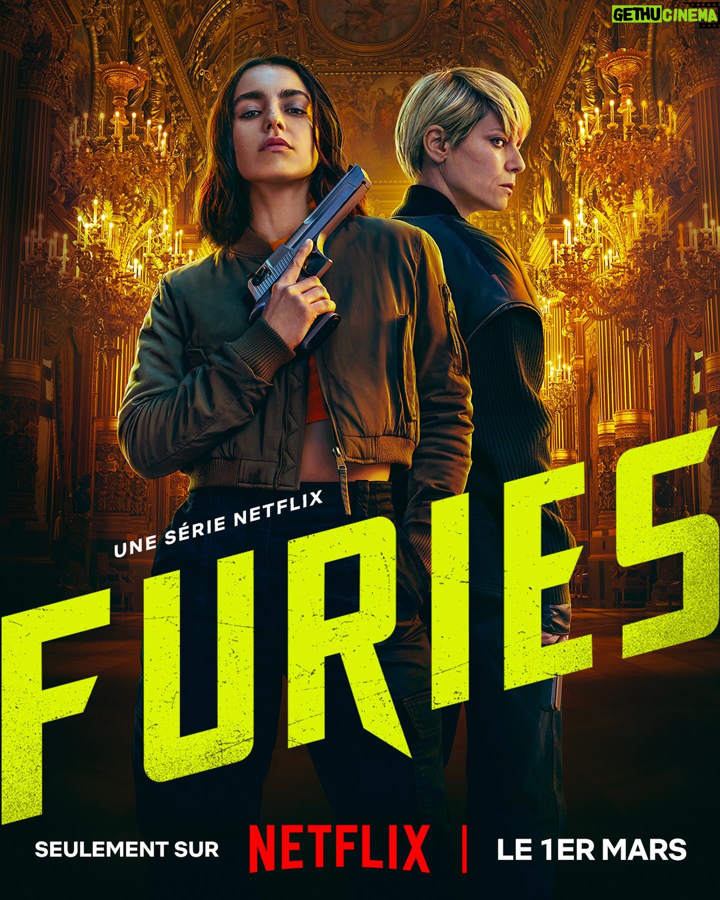 Lina El Arabi - 3.7K Likes - « Les FURIES sont nées du sang et du plomb ».
Et à partir du 1er mars tu comprendras pourquoi.
Créée par @the_arnauds et @proximiteux
Avec @quentin_faure_off dans le rôle du Boueux.
@netflixfr @empreintedig