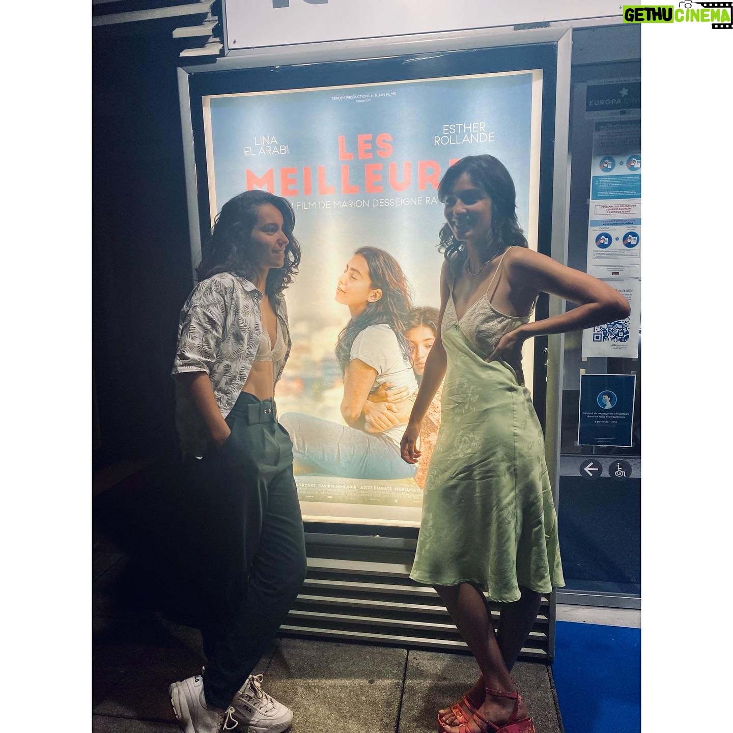 Lina El Arabi - 2.7K Likes - « Les meilleures » de Marion Desseigne Ravel était au @ffangouleme pour sa toute première projection. Hâte de vous montrer ce film ❤️🔥🌈 @estherrollande @mahiazrouki @original_laeti @mariamaa_gueye @tasnim.jamlaoui @zoemarchal @azize_diabate @le_pacte_officiel photos : @christophe_brachet_