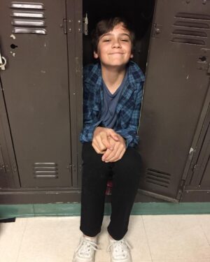 Lincoln Melcher Instagram - another day another locker 🐸