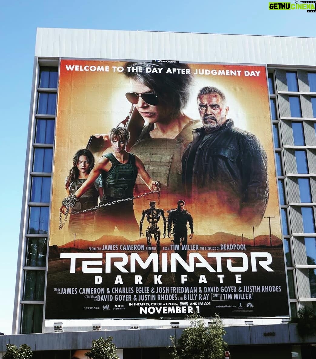 Linda Hamilton - 1.8K Likes - Meet your fate.
#terminatordarkfate is in theaters Nov. 1.