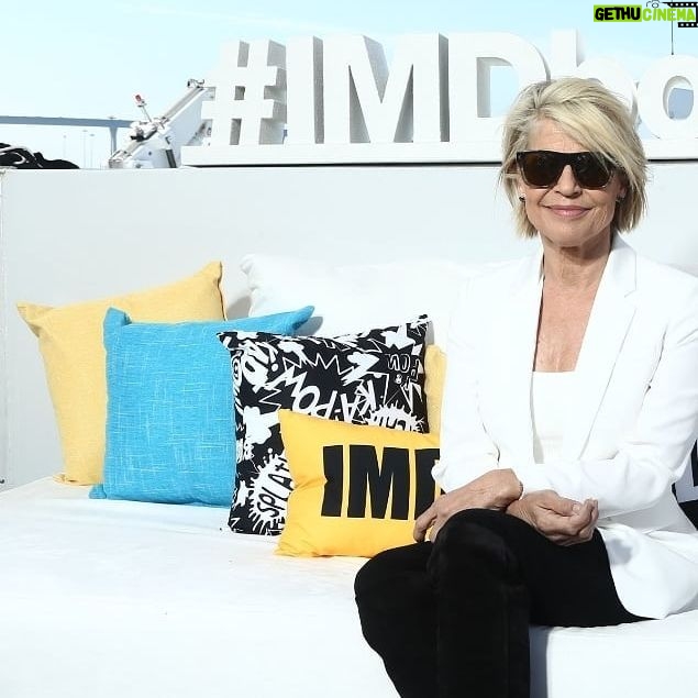 Linda Hamilton - 1.6K Likes - #IMDboat at San Diego Comic-Con 2019