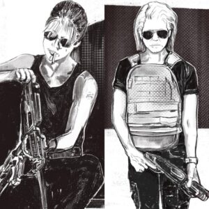 Linda Hamilton Instagram - The unknown future rolls toward us. I face it, for the first time, with a sense of hope. Because if a machine, a Terminator, can learn the value of human life, maybe we can too.
 #truth #amen #terminatordarkfate