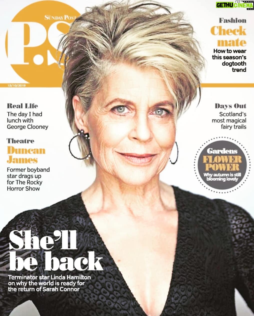 Linda Hamilton - 1.9K Likes - The cover of P.S. Magazine
#sparkly