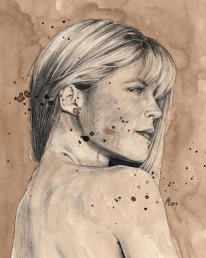 Linda Hamilton Instagram - Amazing fan art by @christinamandy92 😍 Thank you! 
#drawing