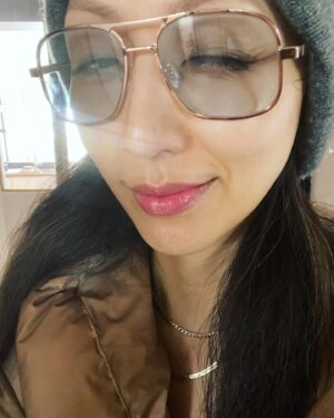 Linda Park Instagram - Je me sens comme moi ici 🖤