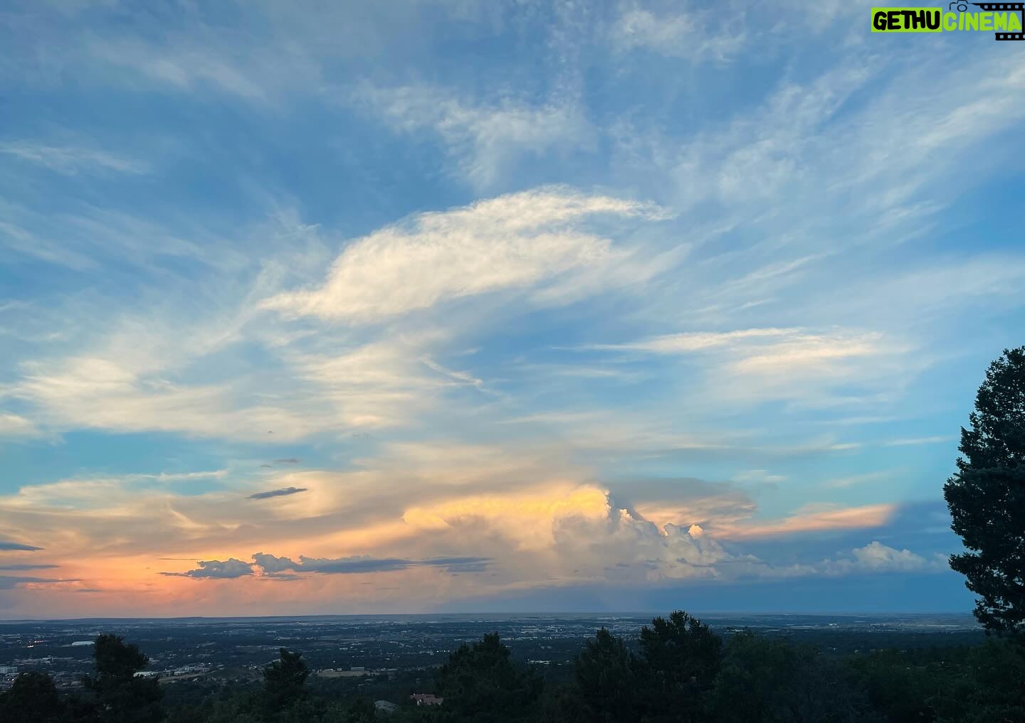 Linda Purl - 450 Likes - In the wake of shocking news of late, I look to the skies for hope, for solace.