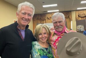 Linda Purl Instagram - Buck Taylor..what a privilege to meet this wonderful man… cowboy, artist, actor and gentleman…the real deal 💫