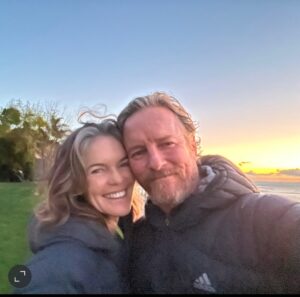 Linden Ashby Instagram - A little under the weather to start 2022, but was up to watch the sunrise with the girl and the pup I love! And it was beautiful. Happy 2022 to all of you! I hope it’s a year of happiness, health, love, productivity, joy, friendship, passion… and peace. Xo