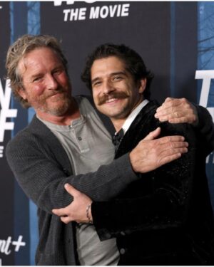 Linden Ashby Instagram - Teen Wolf Movie premier last night! A chance to hang with people I love, celebrating a project that I love, and loved doing. So… a night of celebration and love! Doesn’t get much better than that. And yes, I thought I was being incredibly coordinating by wearing a pale green shirt to match Susan’s dress. And apparently…… it’s grey. Ay caramba! @swaltersashby @tylerposey58