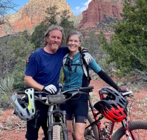 Linden Ashby Instagram - OK, she’s not my mom, but she is the mom of my kids, and the grand mom of my grandkids, and the woman I love more than anything else in the world. A great Mother’s Day weekend in Sedona, mountain, biking with the mother of all bad asses! Happy Mother’s Day @swaltersashby