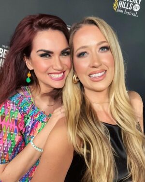 Lindsay-Elizabeth Hand Instagram - @thebhfilmfest OPENING NIGHT & our LA Premiere of “Guy Meets Girl” at the iconic Chinese Theatre! Thank you to everyone who came out and supported. I will never forget. 🥹 I have met so many cool people the last couple of days. 🎥✨ Also HAPPY BIRTHDAY TO MY MOM @machand736! I LOVE YOU BEYOND WORDS, AND I HATE THAT I AM MISSING ALL THE BIRTHDAY FUN BACK ON THE EAST COAST! 🎂
