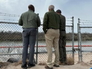 Lindsey Graham Instagram - Today, I visited our southern border in Eagle Pass, TX, along with my friend @votetimscott to witness the #BidenBorderCrisis first hand. 

Senator Scott and I came down here to listen and learn, but there was one thing we heard over and over:

The situation at our border will not get fixed until we enact serious policy changes.

We will not rest until we fix the self inflicted disaster at our border once and for all. 

The bipartisan senate bill, without the Remain in Mexico policy change, is woefully inadequate to the task at hand. Everyone we met with said going back to Remain in Mexico is a key ingredient to fixing the problem. 

I encourage all of my colleagues to come down here to listen and learn.