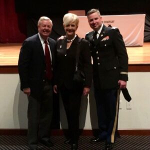 Lindsey Graham Instagram - Honored to be able to attend Jimmy McCain’s graduation from OCS at Fort Benning.  

Jimmy’s an extraordinary young man and along with his classmates is the newest Second Lieutenant of the U.S. Army.  

I’m very proud of Jimmy and his beautiful family. I know his old man is beaming. 

Also, great to spend time with Cindy and witness this graduation ceremony. 

It makes me realize that America and the U.S. Army are in good hands. 

A very impressive class!