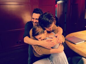 Lindsey Kraft Instagram - two i can trust with my heart and soul. i thank them for helping me bring me to life. love, me @andrewleeds 
@drudin25  i thank you over and over for makin this past month the most magical. ⭐️⭐️⭐️