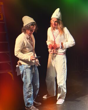 Lindsey Kraft Instagram - this one… has saved my life time and time again. and now she’s directing me in this piece that she has loved from the very beginning. i love you @thesaragilbert  thank you for being the truest of friends. and for always making life better because you’re in it.  love, me  come live some life with us at @hudsontheatres  link for free tickets  in my bio..