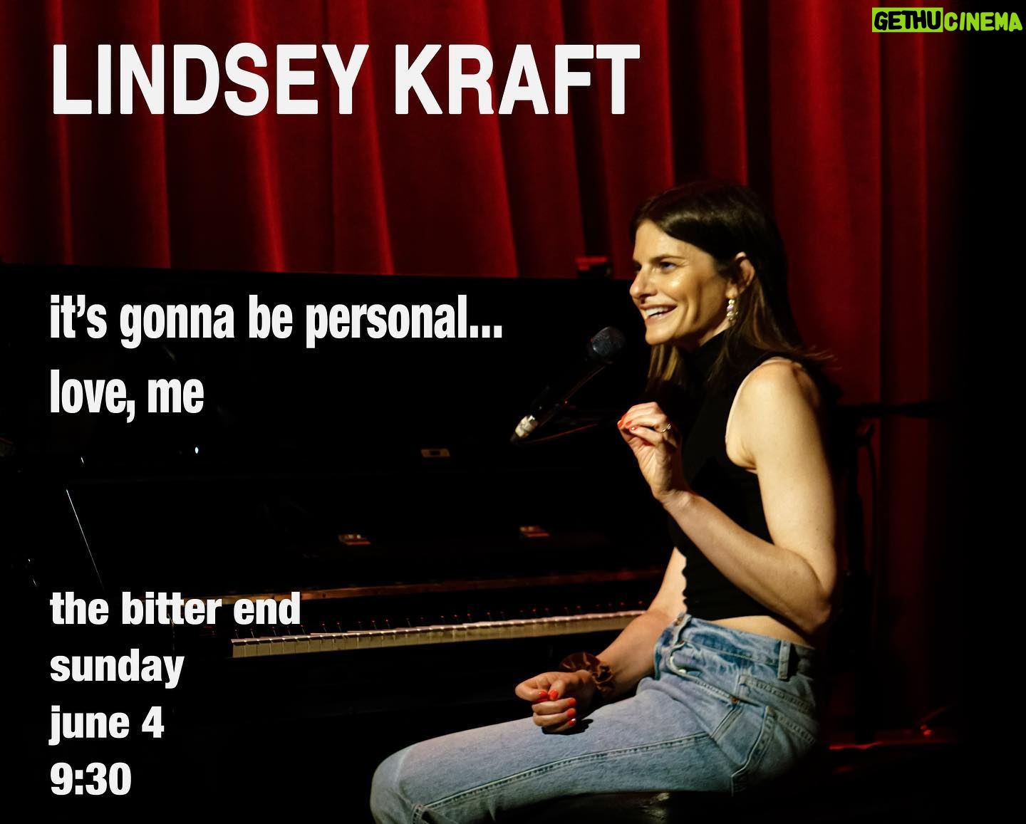 Lindsey Kraft - 327 Likes - iām playing my first live show in nyc! me and a piano and me. thanks to the legendary @thebitterendnyc june 4th, 9:30. please share this with your new york friends! also thank you @samhollander šš» link for tickets in bio! $10 !!! šø @jasonenslerv3.1 songs from my musical š¶ love, me š¶