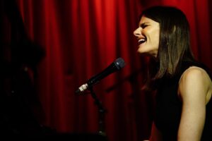 Lindsey Kraft Instagram - a magical night at @thehotelcafe captured by the brilliant 📸 @jasonenslerv3.1  thank you to everyone who came out! was dreamy… ☁️☁️✨✨✨