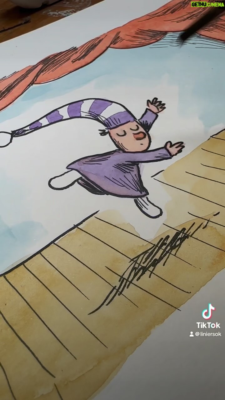 Liniers - 3.7K Likes - Usted tambiƩn puede hacerlo con el mƩtodo Macanudo 2000! #macanudo #acuarela #tinta #cafe #maƱana #trabajo #duende @comicskingdom @fantagraphics @laeditorialcomun