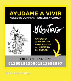 Liniers Instagram - El maestro @clementemontag hizo felices a niños (que ya somos grandes) y a grandes. Ahora le podemos devolver el gesto. 👆👆👆
