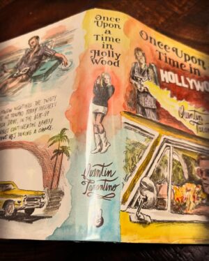 Liniers Instagram - Últimas lecturas … Once upon a time in Hollywood de #QuentinTarantino. Ojalá más directores guionistas hicieran esto con sus películas. #ITry #manson #tate #haztupropiacubierta