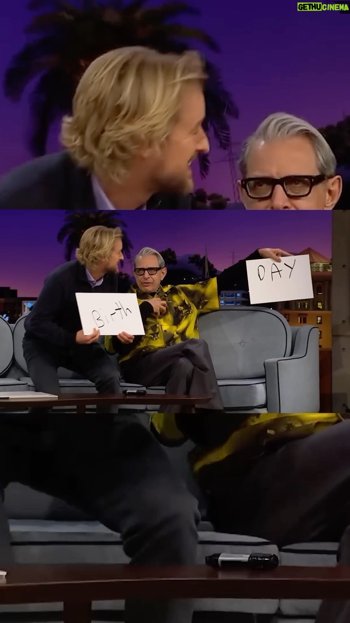 Lior Suchard - 3.3K Likes - What a coincidence š
@jeffgoldblum @j_corden @latelateshow
#latelateshow #jamescorden #owenwilson #jeffgoldblum