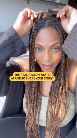 Lisa Berry Instagram - The REAL reason you’re afraid to share your story? And it’s not just judgment from others.👇🏾

Now, before we dive in, you’re gonna want to save this post to your “Creative Lifelines” folder. It’ll remind you why YOUR voice needs to be in the mix. (Oh, and if you’re scratching your head about this “Creative Lifelines” folder business, check out my previous post). 

Your story, your perspective—it’s the missing puzzle piece someone out there is searching for. 🧩 

Okay, lean in. You ever hear someone say something and you’re like, ‘YES, that’s exactly what I was thinking!’ 🙌🏾You feel seen, heard, validated in a way that’s almost spiritual? 

You think you’re not speaking up because you’re worried what people will think, when really your silence is the echo of fear. Read that again. It’s your own echo of fear reverberating in your mind.

You still with me? Here’s where it gets interesting. Sharing your story isn’t about applause or accolades, it’s about RESONANCE. It’s about striking a chord in someone’s soul that makes them think, “Finally, someone gets me.” And let me let you in on a little secret: There are people who NEED what you have inside of you. It’s not about how many are listening; it’s about the depth of the resonance with the ones who are.

Trust me, your story is the balm someone else’s soul needs. Don’t rob the world of your unique vibe. Speak your truth. Your voice is someone else’s clarity, don’t you forget it.

SHARE this with a fellow artist who needs to remember their voice is a treasure, not something to be locked away in a chest of insecurities.

COMMENT below: what’s one story or lesson you’ve learned that you think the world needs to hear?

FOLLOW @lisaberrylive if you’re an artist or creative, hungry for ways to soften the grip of anxiety and make peace with that nagging inner voice. Your next creative endeavor will thank you.