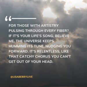 Lisa Berry Instagram - The real reason you're thinking of quitting acting? It's not always about doubting your talent. Often, it's wrestling with timing and the weight of being "almost there." Every acting journey is unique, and each choice is valid. If there's one thing I've learned from 20   years as a professional actor, it’s the urge to quit often signals you're on the brink of growth. If artistry is your life’s song, the universe won’t let you mute it.

📍Save this post—Your journey is valid.

🔄Share with fellow artists—We all dance with doubt.

Drop a "💪🏾" if you’ve danced with doubt but kept dancing to your heart's beat.

#watchuswin #creativecoach #actor #tipsforartists