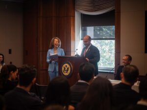 Lisa Blunt Rochester Instagram - I’m grateful to have hosted a conversation today with my Future of Work Caucus co-chair @repandrewgarbarino to hear from experts about how we can harness emerging technologies like artificial intelligence to help solve workforce challenges facing the health care system.