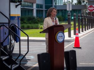 Lisa Blunt Rochester Instagram - I was excited to join @SenatorCarper to celebrate the more than $1 million we secured for @BeebeHealthcare’s Mobile Health Clinic and Community Harm Reduction Outreach Project. These services will meet community members where they are & provide critical services in Sussex County.