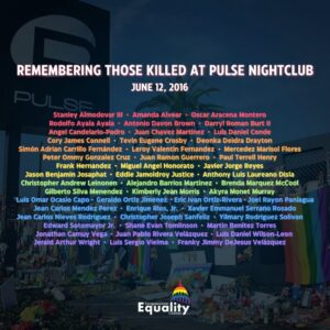 Lisa Blunt Rochester Instagram - Today marks eight years since 49 innocent lives were taken by a senseless act of gun violence at Pulse Nightclub in Orlando, FL.

All people, including LGBTQI  people, deserve to live without fear of gun violence in their communities.

We cannot and will not let hate win.