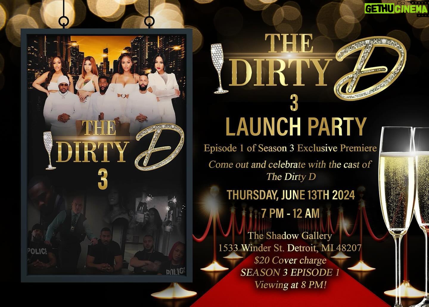 Lisa Brown - 6.2K Likes - The Wait Is Over! The Hit Television Series “The Dirty D” Is Back! Join Us June 13th,2024 as We Celebrate The Release of The Dirty D Season 3! @peacock