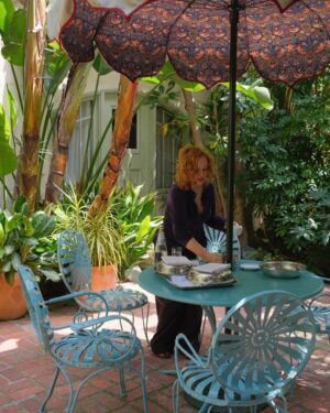 Lisa Ekdahl Instagram - LIFE LATELY.
Outside my little bungalow at the Chateau Marmont, LA.
Since @aninebing was staying in the bungalow opposite mine we could call out “Good Morning Golden Girl” to one another upon waking up. 
What a way to start the day.