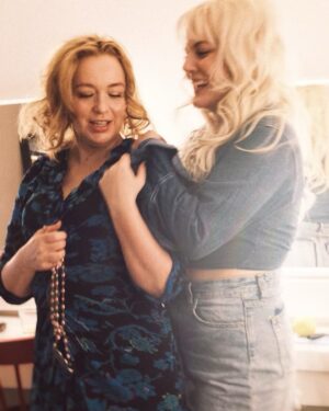 Lisa Ekdahl Instagram - Swipe to hear how well our voices vibrate together!
Maja Frances just called me a “sweet badass light-bearing fairy Godess.”
I love my new title ha ha!
It’s a thrill to be around you @wherearetheunicorns both on stage, backstage and in the famous Dolly bus (Yes, it’s Dolly Parton’s old tour bus and yes, there is a bathtub in the bus!)
Ms Frances you are vibrant, hot, playful and cool.
Let’s do it again. 
(And we will, Cirkus Stockholm, April 26. Sold out)
📸 Polaroids @pontusgillgren 
📸 FujiFilm x100v @mathiasblomdahl