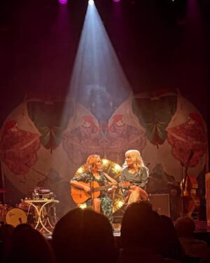 Lisa Ekdahl Instagram - Swipe to hear how well our voices vibrate together!
Maja Frances just called me a “sweet badass light-bearing fairy Godess.”
I love my new title ha ha!
It’s a thrill to be around you @wherearetheunicorns both on stage, backstage and in the famous Dolly bus (Yes, it’s Dolly Parton’s old tour bus and yes, there is a bathtub in the bus!)
Ms Frances you are vibrant, hot, playful and cool.
Let’s do it again. 
(And we will, Cirkus Stockholm, April 26. Sold out)
📸 Polaroids @pontusgillgren 
📸 FujiFilm x100v @mathiasblomdahl