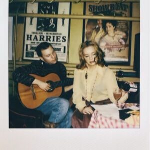 Lisa Ekdahl Instagram - Loge romantik/Backstage häng är det bästa hänget.
(Och sido-begåvning för foto gör att små viktiga ögonblick fångas och förevigas av trummis och kapellis)
Polaroid @pontusgillgren 
Fuji X100V @mathiasblomdahl