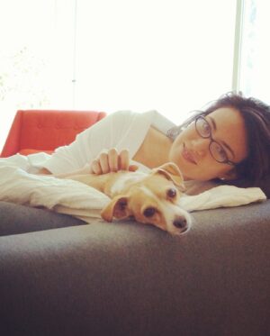 Lisa Joy Instagram - We love you Slim!  You’ve been the best little buddy for so many years! Thank you for being a part of our family and for always being such a loving good boy!  Now go find BB in that big dog park in the sky.  She’s been waiting to cuddle and boss you around again for quite some time. ❤️❤️❤️