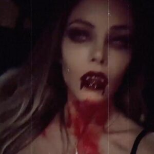 Lisa Massé Instagram - 𝐇𝐀𝐋𝐋𝐎𝐖𝐄𝐄𝐍 🎃
.
The carnage in the city has already started, don’t walk alone by night kids mouahahaha (vampire laugh said Jordan 😂😂) 
.
#halloween #halloween2021 #vampire #vampirecostume #hot #couplecostumes #blood #sexy