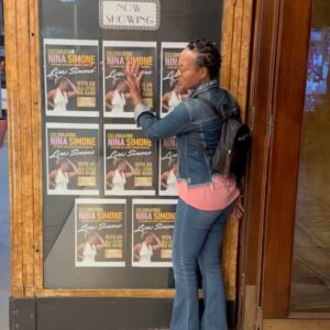 Lisa Simone Instagram - Pulled up in a cab and saw the marquee at the Sydney State Theatre advertising tomorrow night’s show. Mom still gets top billing - lol - of course!  She performed here in 1992 and I will do the same in a matter of hours. This theatre is a historical site and rightfully so. Check it out…..#sydney #statetheatre #ninasimone #legacy #celebration #australia #bigband #tomorrow