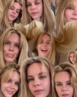 Lisa Teige Instagram - changed my hair and ended up with lots of unnecessary selfies