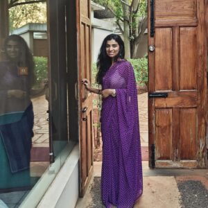 Lisha Chinnu Instagram - Pondy 🥰 location @bougannvilla 

PC @arjunchidambaram - Thank you Nanba 🥰