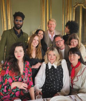 Little Boots Instagram - Forty turned out to be rather fabulous in the end… despite not being able to drink my weight in champagne I managed to have the most wonderful weekend, being ambushed and taken completely by  surprise by my amazing husband and friends to the spectacular @clivedenhouse , I even squeezed myself and the bump into my favourite @queensofarchive dress for the occasion and had a very lovely time indeed. Swipe to the end for the surprise reveal video thanks to @rosannaetc 🙈 I really had no clue! 
Still reeling and feeling incredibly loved, love you all so so much especially my ridiculous husband @belizeben for spoiling me rotten and giving me a birthday to remember forever, my heart is very full 💗 

#forty #surprisebirthday #clivedenhouse #clivedenhousehotel #frenchdiningroom #fortiethbirthday #bemoreridiculous