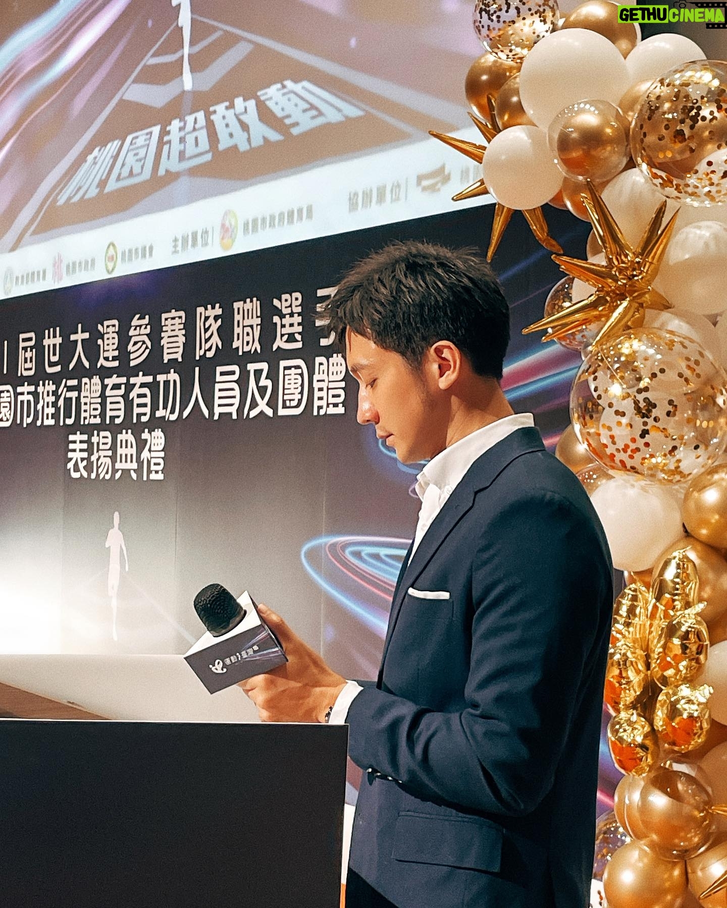 Liu Tao-Hsuan - 418 Likes - 主持收工!今天主持世大運
參賽隊職選手典禮暨桃園市體育有功人員
及團體 頒獎典禮 !
#主持 #頒獎典禮 #世大運