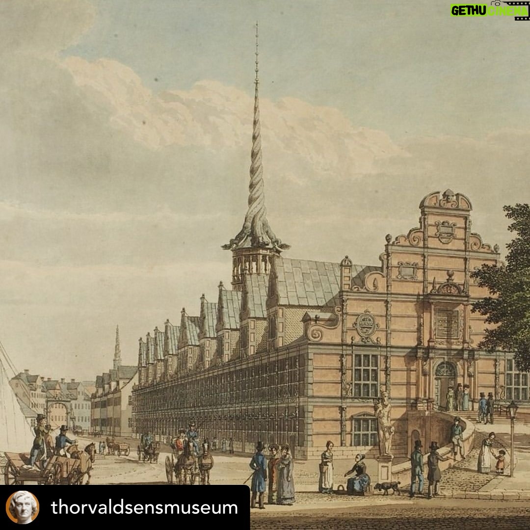 Liv Hansen - 3 Likes - Hvor er det trist. Taknemmelig for vores beredskab, museums folk og modige borgere.❤️🇩🇰
Posted @withregram • @thorvaldsensmuseum We are deeply saddened to witness our iconic neighbor, Børsen, in flames today. 💔
A truly heartbreaking event and loss of Danish cultural heritage. The outpouring of affection from the public today highlights the building’s deep cultural and historical significance, as well as its treasured place in the daily lives of so many.
Sending our heartfelt wishes to those tirelessly working to salvage what remains.
‘Børsen’ by Jens Holm, 1826-1827
Lithography from Thorvaldsens Collection
