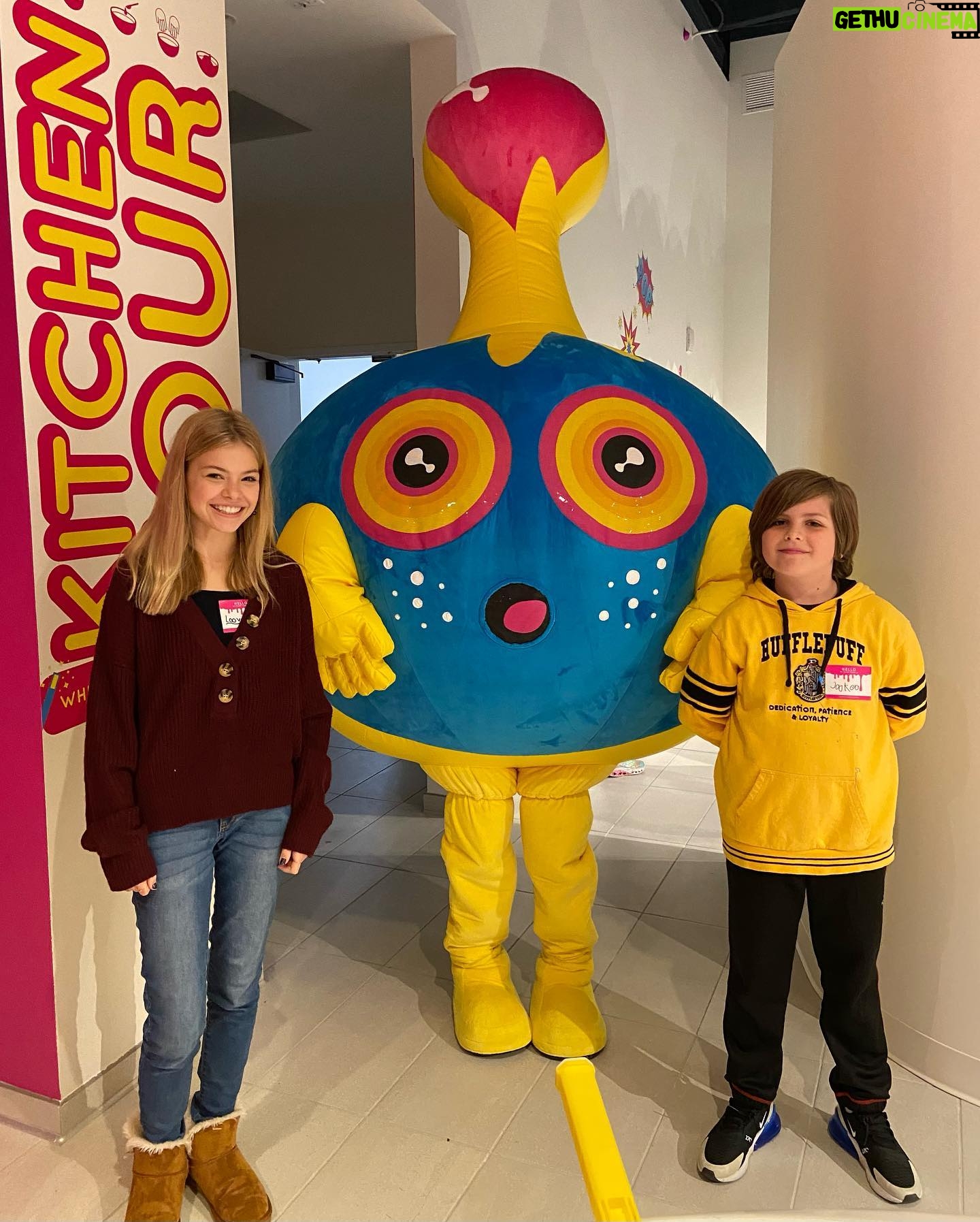 Livi Birch - 1.5K Likes - Had the best time at the opening of @sloomooinstitute Go get #slimed !!! #slimeslingshot #slimespaghetti #slimepond #funtimes #memories #littlebrother #moreslimeplease #slimeeverywhere @bravepratl thank you ❤️