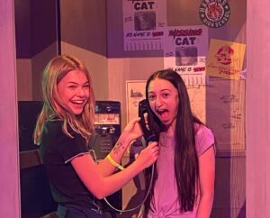 Livi Birch Instagram - Thanks @netflix @strangerthingstv for inviting me to @strangerthings.experience Had so much fun with @sophia_joss aka #tabithabingham #alicecreel #atlanta #strangerthings4 #getyourtickets #st4 #thecreelfamily #strangerthingexperienceatl