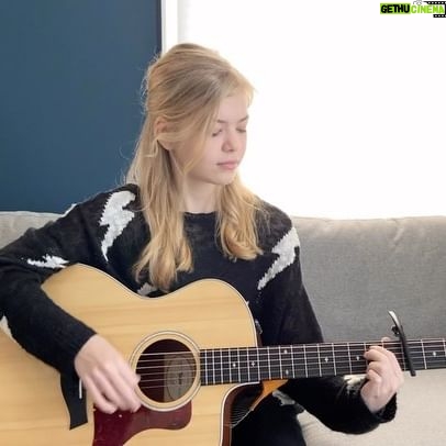 Livi Birch - 1.6K Likes - A little @mileycyrus to start off the week #coversong #mileycryus #nothingbreakslikeaheart #liverecording #livibthatsme #howitallstarted #guitarcover #musicmakesmehappy
