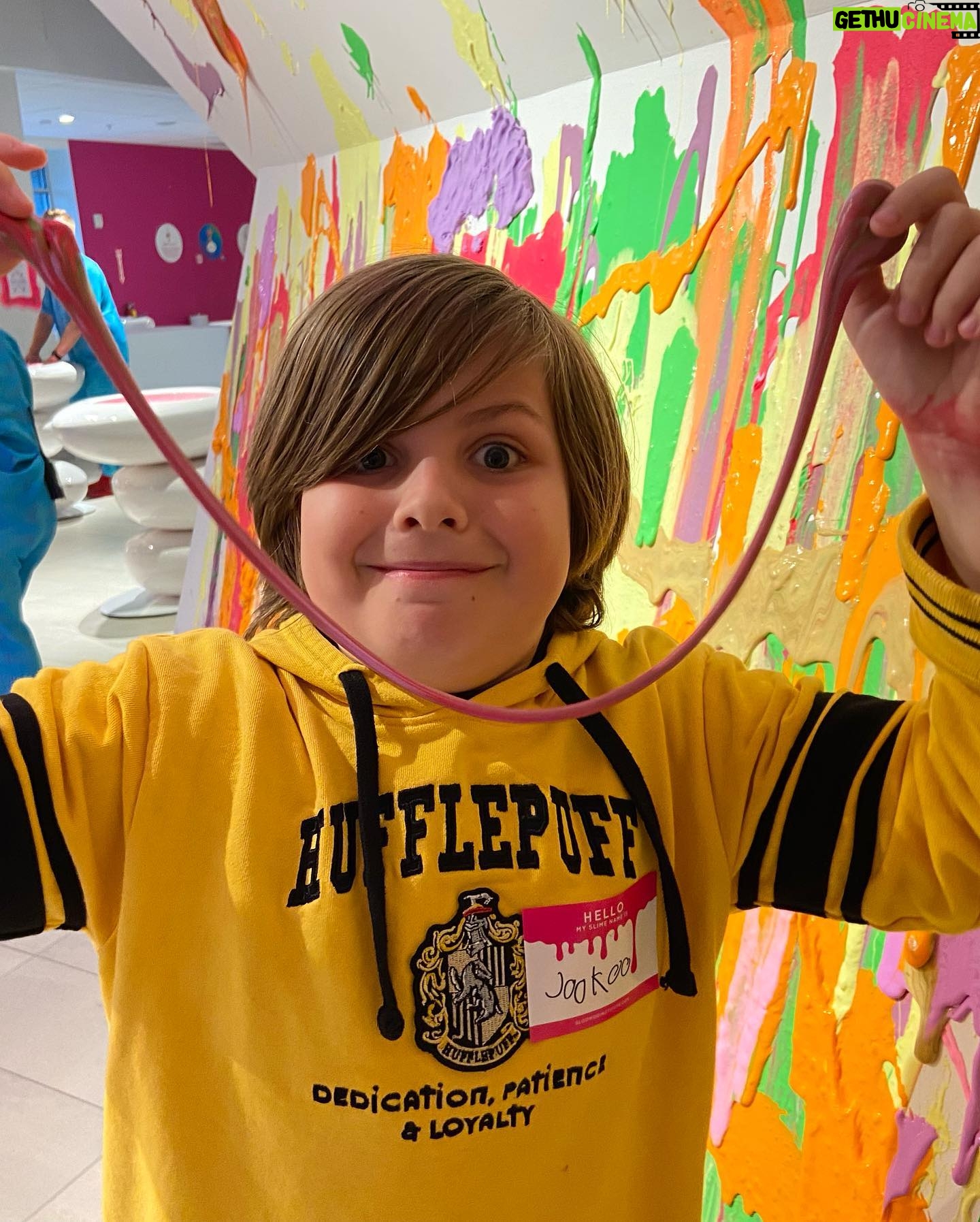 Livi Birch - 1.5K Likes - Had the best time at the opening of @sloomooinstitute Go get #slimed !!! #slimeslingshot #slimespaghetti #slimepond #funtimes #memories #littlebrother #moreslimeplease #slimeeverywhere @bravepratl thank you ❤️