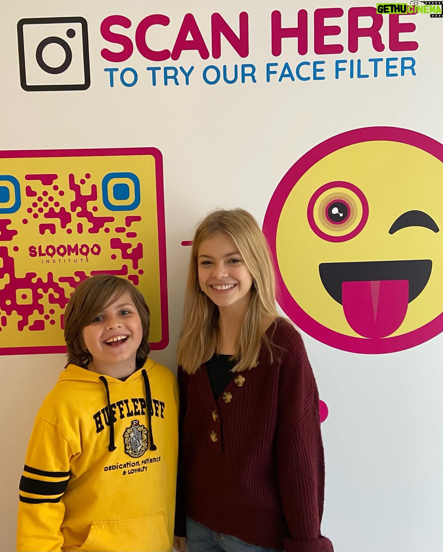 Livi Birch - 1.5K Likes - Had the best time at the opening of @sloomooinstitute Go get #slimed !!! #slimeslingshot #slimespaghetti #slimepond #funtimes #memories #littlebrother #moreslimeplease #slimeeverywhere @bravepratl thank you ❤️