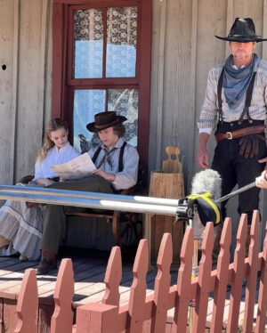 Livi Birch Instagram - #bts of shooting Far haven! Hope you all enjoy the movie just as much as I enjoyed filming it with these amazing people! #farhaven #westernmovie #behindthescenes #mescalmovieset #primevideo