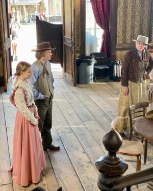 Livi Birch Instagram - #bts of shooting Far haven! Hope you all enjoy the movie just as much as I enjoyed filming it with these amazing people! #farhaven #westernmovie #behindthescenes #mescalmovieset #primevideo